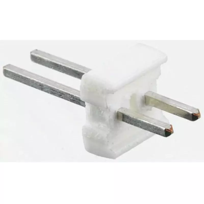 TE CONNECTIVITY Pin Header Solder Connection 2 Pole, 640452-2 (Pack of 10)