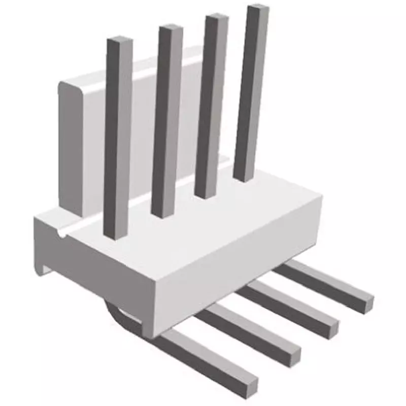 TE CONNECTIVITY Pin Header Solder Connection 4 Pole, 640455-4 (Pack of 25)