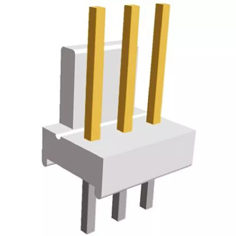 TE CONNECTIVITY Pin Header Solder Connection 3 Pole, 3-641213-3 (Pack of 5000)