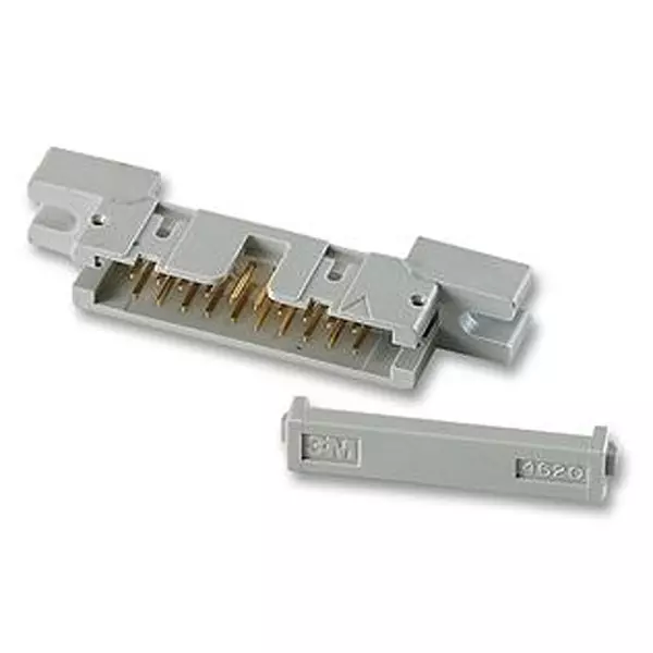 3M Header, Idc, Lugged, 20 Way, 4620-6000