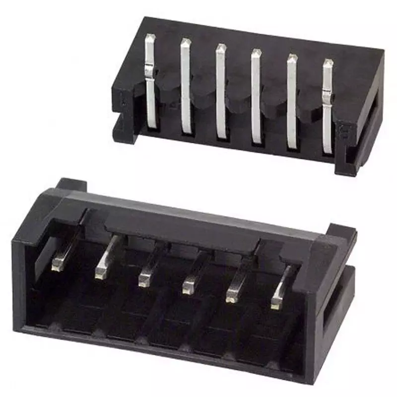 Hirose PCB Connection Pin Header 3 Amp Rated Current, DF3A-6P-2DS (Pack of 10)