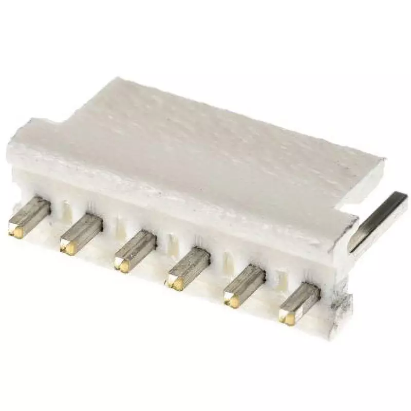 TE CONNECTIVITY MTA-156 Series Board Connection Header 6 Contacts, 640445-6 (Pack of 5)