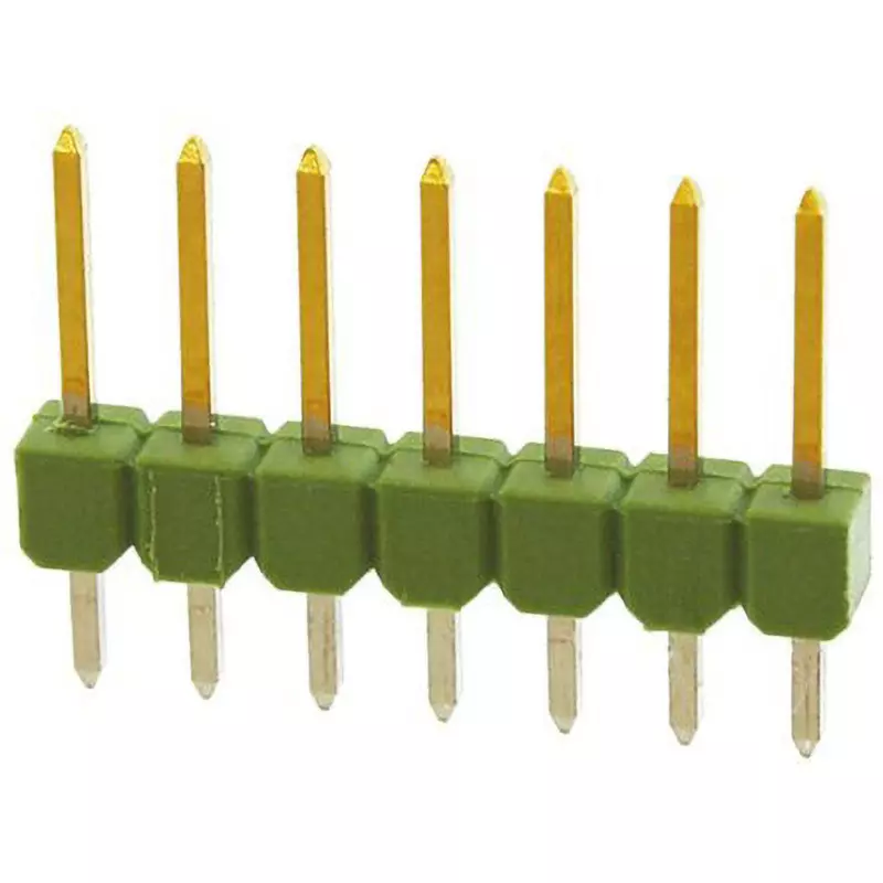 TE CONNECTIVITY AMPMODU MOD II Pin Header 2.54 mm Pitch 7 Contacts, 826629-7 (Pack of 10)