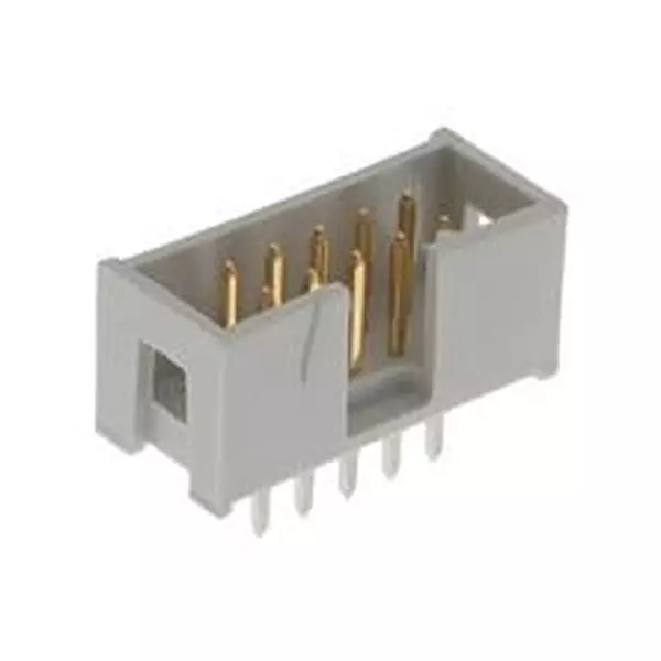 AMPHENOL COMMUNICATIONS SOLUTIONS Conn, Header, 10Pos, 2Row, 2.54 mm, Th, 86130105014345E1LF