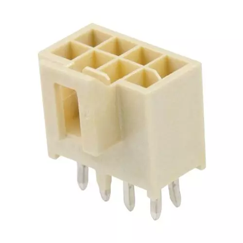 Molex Pin Header 2.5 mm Pitch Spacing 2 Rows, 105310-2108