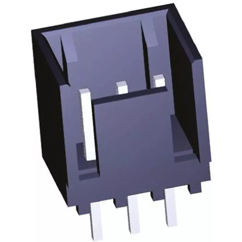 TE CONNECTIVITY PCB Connection Pin Header Solder Connection 3 Pole, 2-644861-3 (Pack of 500)