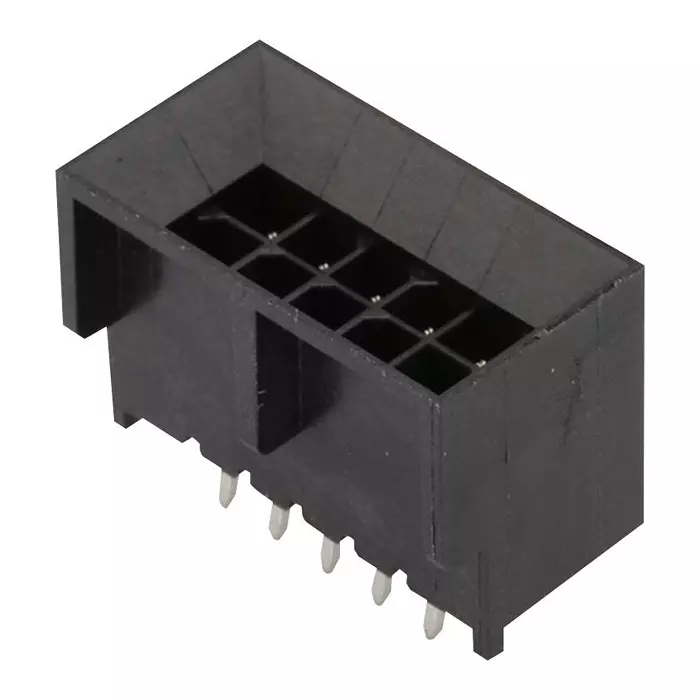 MOLEX Pin Header 2 Rows 10 Contacts, 44432-1002