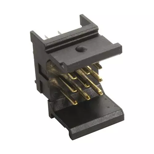 Harting Pin Header Connector 3 Row 9 Contacts Through Hole Straight, 02539091102