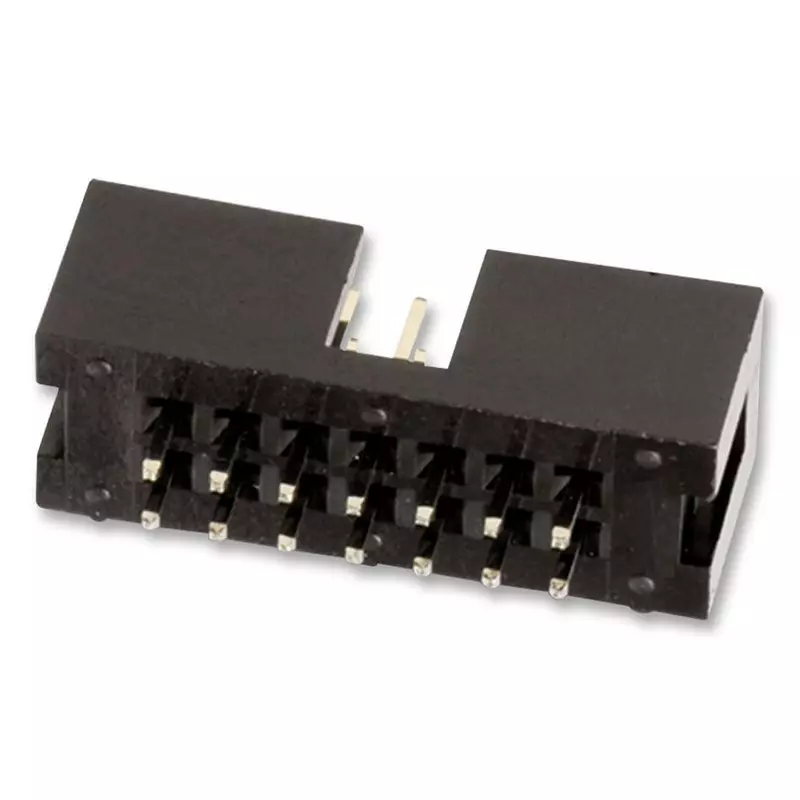 WURTH ELEKTRONIK Header, 2.54 mm, Male, Tht, Vert, 14Way, 61201421621