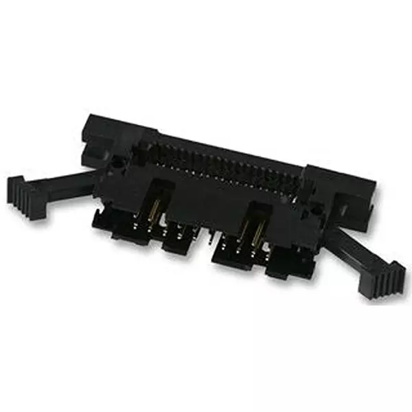 AMP - TE CONNECTIVITY Header, Idc, Latched, 50 Way, 1-111506-4