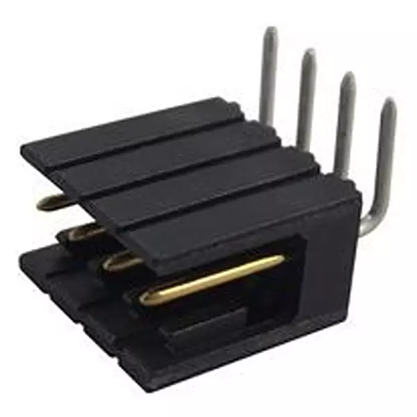 AMP - TE CONNECTIVITY Header, Right Angle, 4 Way, 826468-4