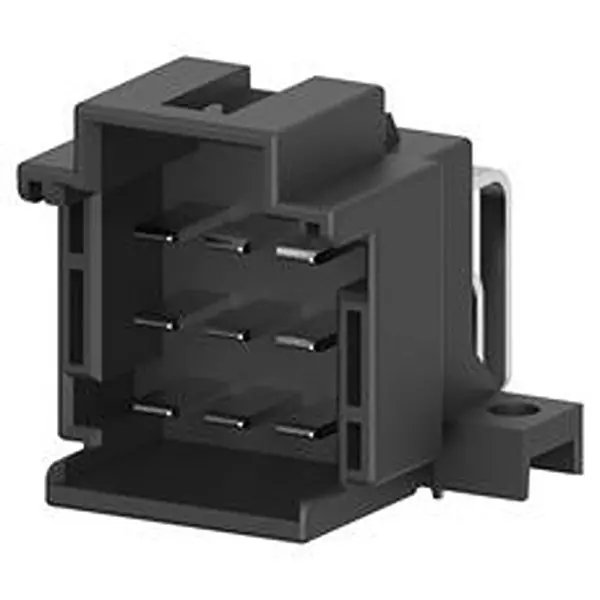 AMP - TE CONNECTIVITY Header, R/A, Jr. Power Timer, 9 Way, 9-966140-4