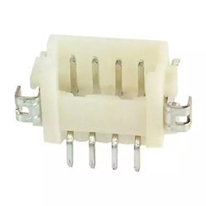 HIROSE / HRS Conn, R/A Hdr, 4Pos, 1Row, 1.25 mm, Smt, DF13-4P-1.25H(21)