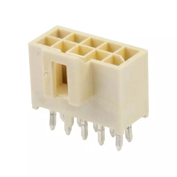 Molex Pin Header 2.5 mm Pitch Spacing 2 Rows, 105310-2210