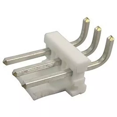 AMP - TE CONNECTIVITY Header, Right Angle, 0.156", 3 Way, 640389-3 (Pack of 10)