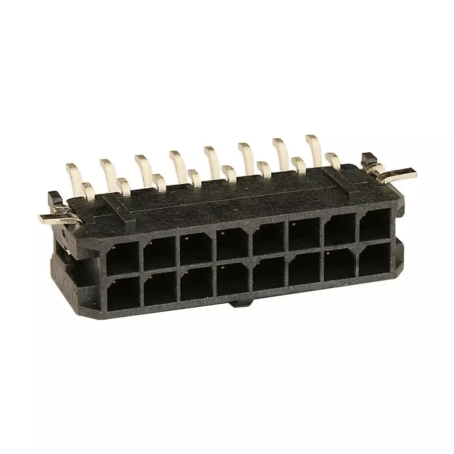 Molex Pin Header 3 mm Pitch Spacing 2 Rows, 43045-1611
