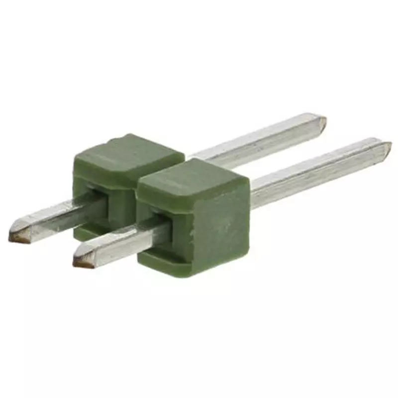 TE CONNECTIVITY Pin Header Solder Connection 2 Pole, 826926-2 (Pack of 10)