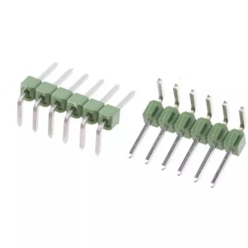 TE CONNECTIVITY Pin Header Solder Connection 6 Pole, 826947-6 (Pack of 10)