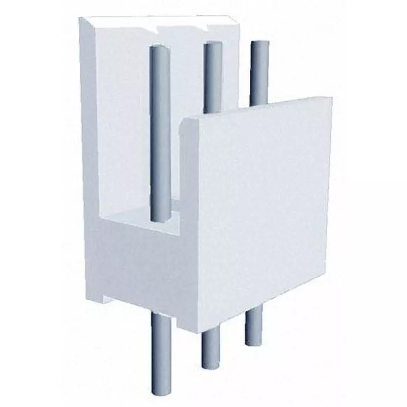 TE CONNECTIVITY AMP-QUICK Pin Header 2.54 mm Pitch 3 Contacts, 828548-3 (Pack of 5)
