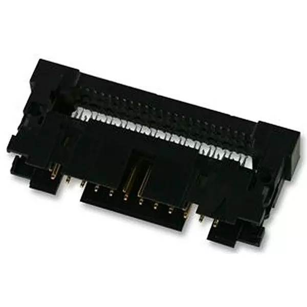 AMP - TE CONNECTIVITY Header, Idc, No Latch, 40 Way, 2-111446-3
