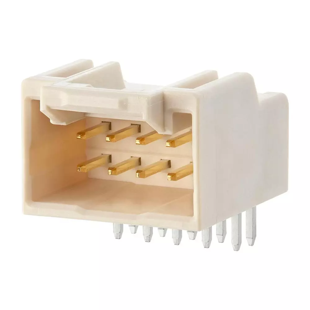 Molex Pin Header 2 mm Pitch Spacing 2 Rows, 208659-2840