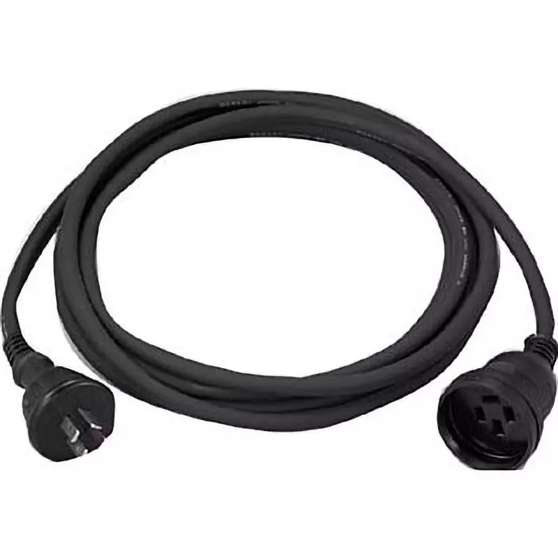 TRUSCO Extension Cord Black Color, T4P20AW-5