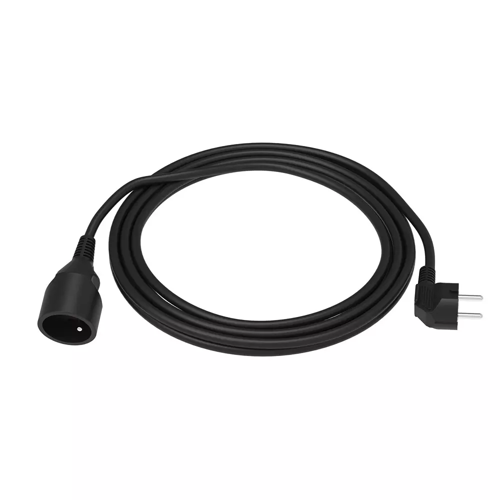 RS PRO Extension Lead 5 m 230 V Black Jacket IP20 16 Amp, 2734985