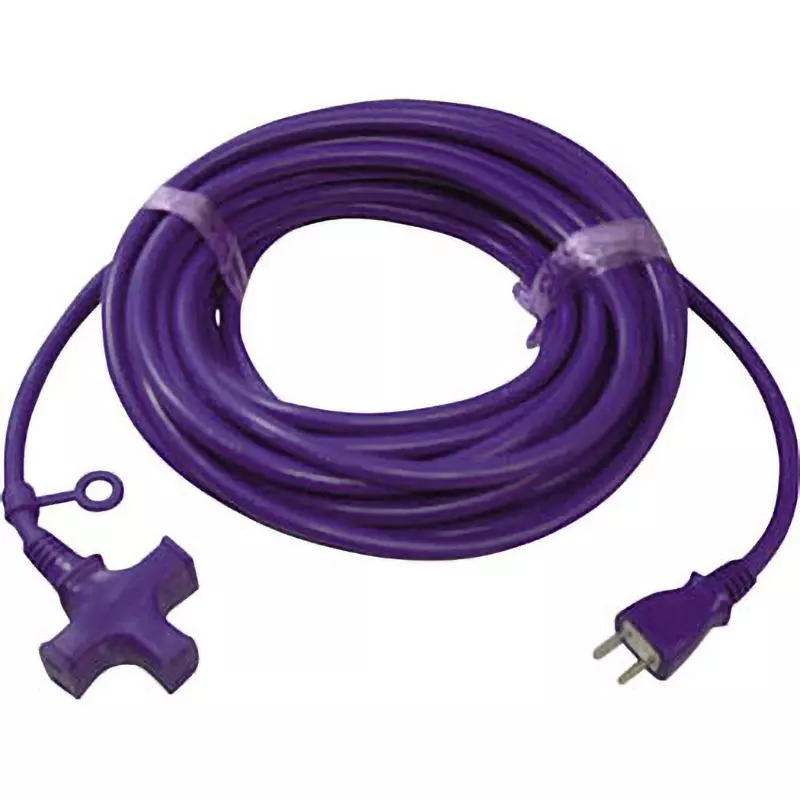 TRUSCO 3 Mouth Soft Type Extension Cord Vinyl Chloride Resin, TKC15-103PSVI