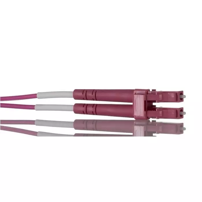 Molex Premise Networks LC to LC Tight Buffer OM4 Multi Mode OM4 Fibre Optic Cable 50/125 μm Light Blue 3 m, 91.LL.472.00300