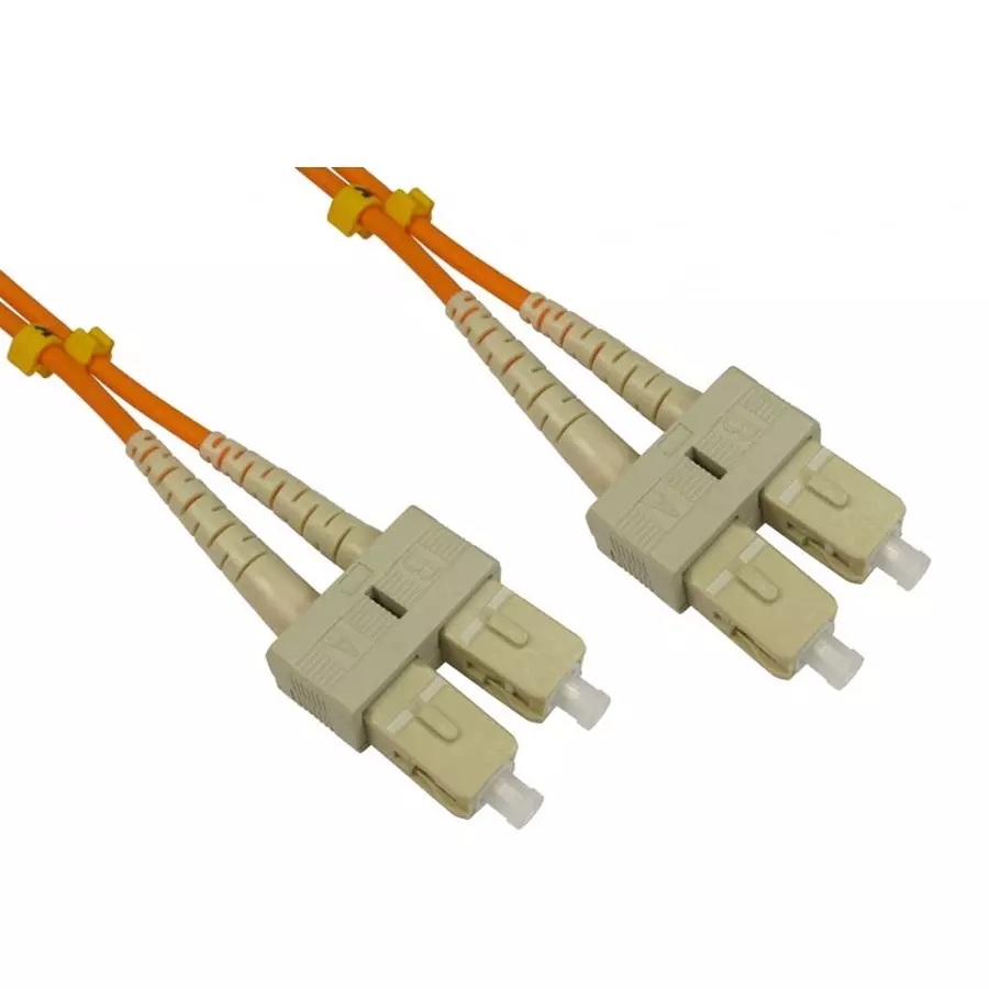 RS PRO Fibre Optic Cable Low Smoke Zero Halogen 5 m Length Orange, 2846899