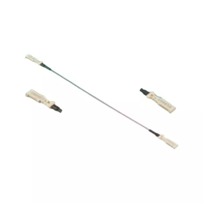 Hirose BF4MC to BF4MC Fibre Optic Cable 0.5 mm White 90 mm, BF4MC-6GTXRX-B1-90MM