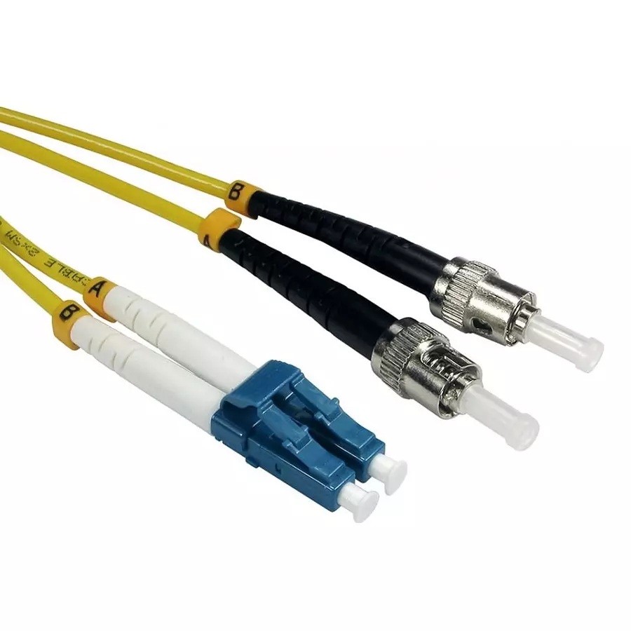 RS PRO Fibre Optic Cable Low Smoke Zero Halogen 1 m Length Yellow, 2846931