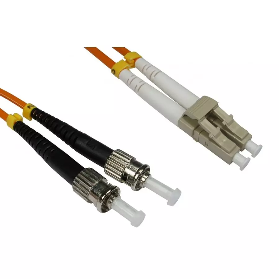 RS PRO Fibre Optic Cable Low Smoke Zero Halogen 3 m Length Orange, 2846888