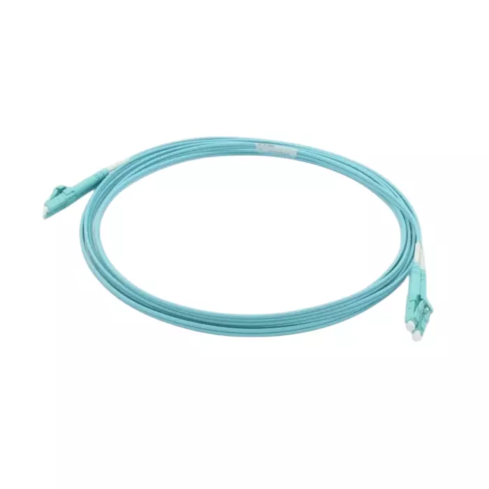 Molex Premise Networks LC to LC Tight Buffer OM3 Multi Mode OM3 Fibre Optic Cable 50/125 μm Light Blue 3 m, 180590948
