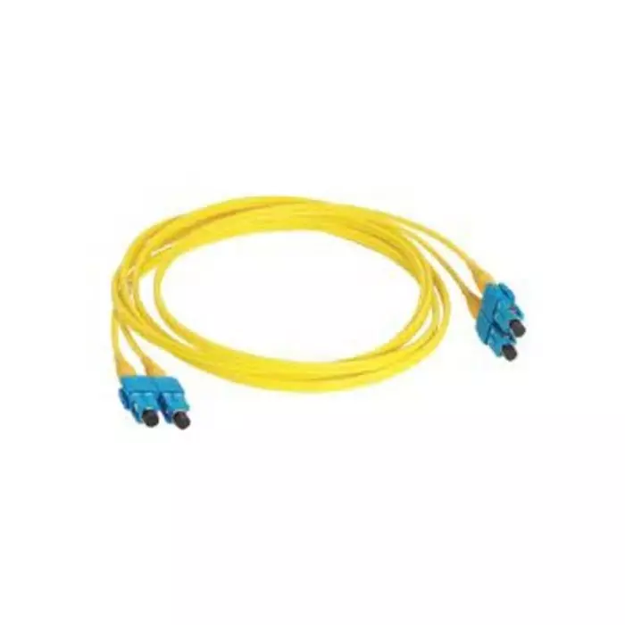 Molex Premise Networks LC to SC Duplex Single Mode OS1 Fibre Optic Cable 9/125 μm Yellow 2m, 91.9L.872.00200