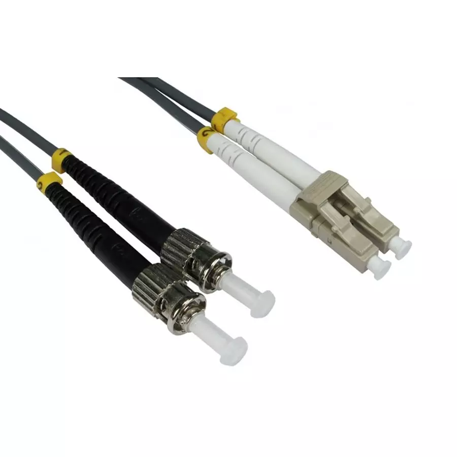 RS PRO Fibre Optic Cable Low Smoke Zero Halogen 3 m Length Grey, 2846838