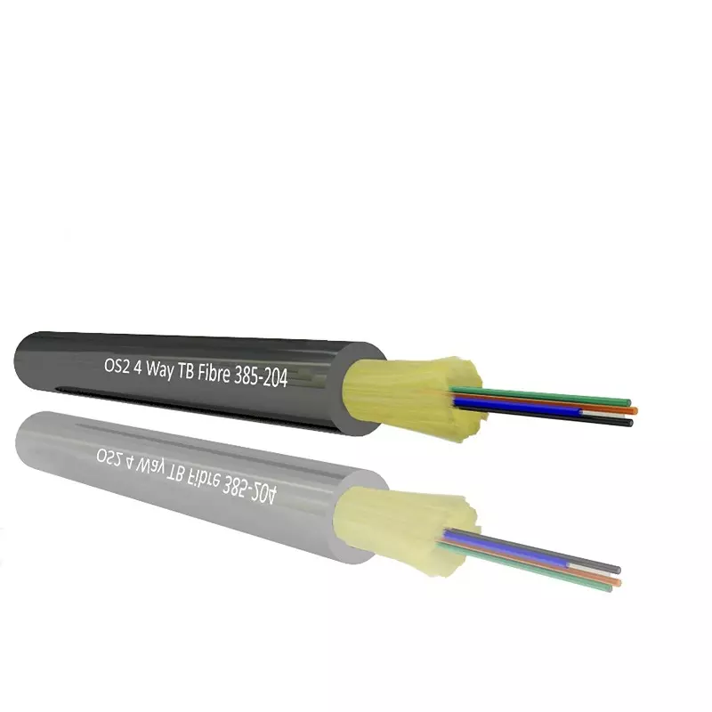 RS PRO Fibre Optic Cable Low Smoke Zero Halogen 100 m Length Black, 2149617