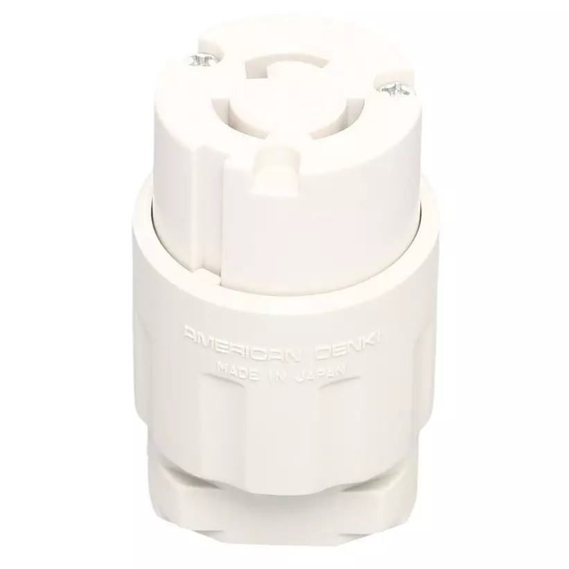 AMERICAN DENKI Cord Connector Body 125 V Rated Voltage, 3114N-L5-IV