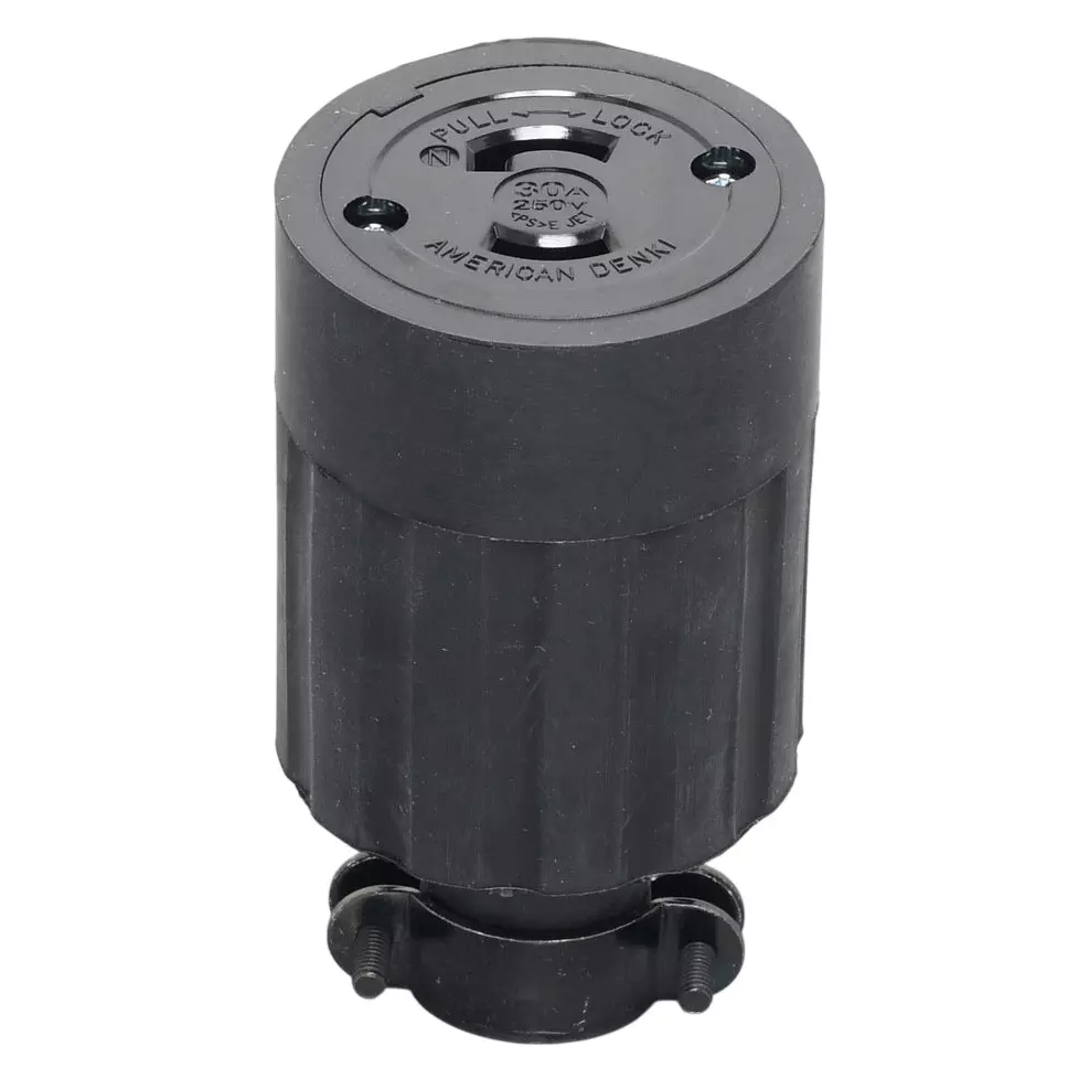 AMERICAN DENKI Cord Connector Body 250 V Rated Voltage, 2324R