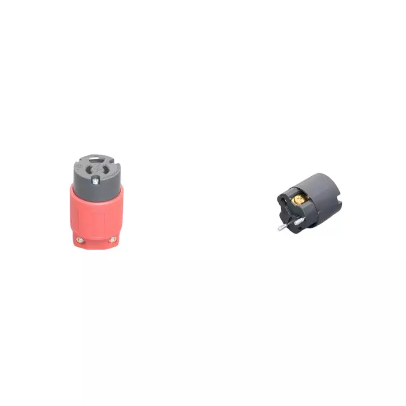 AMERICAN DENKI Cord Connector Body 125 V Rated Voltage, 7114GNZ-RD