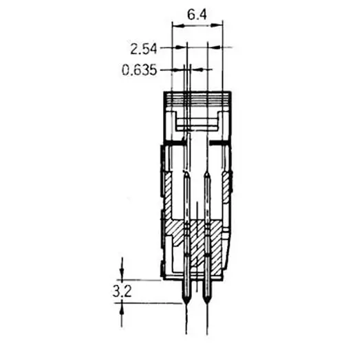 Omron Flat Cable Connector Mil Type Plug (with Short Lock) 40-Pole, XG4A-4032