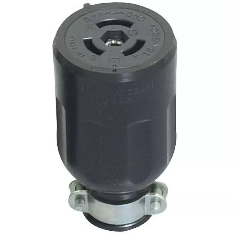 AMERICAN DENKI Cord Connector Body 250 V Rated Voltage, 3124GR