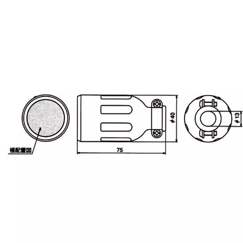 american-denki-cord-connector-body-250-v-rated-voltage-3124gr