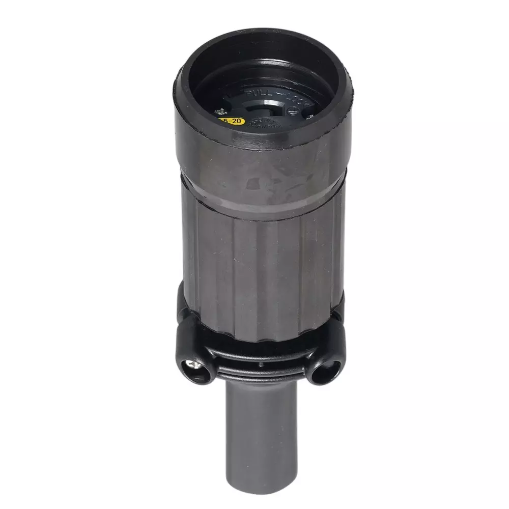 AMERICAN DENKI Cord Connector Body 125 V Rated Voltage, 3214RW-L5