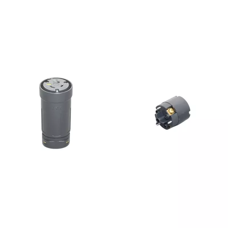 AMERICAN DENKI Cord Connector Body 125 V Rated Voltage, 3314EOS-L5