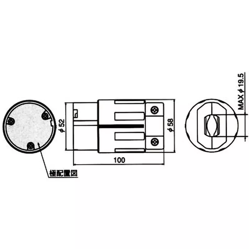 american-denki-cord-connector-body-250-v-rated-voltage-4324n-l15