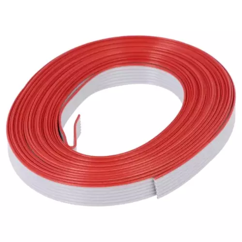 Siemens 5 m Flat Ribbon Cable Grey Color 7 Cores Suitable for 3SU1.5 Series, 3SU1900-0KQ80-0AA0