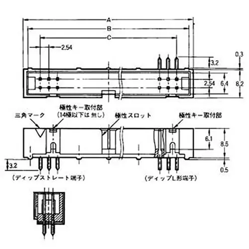 omron-flat-cable-connector-xg4c-6431