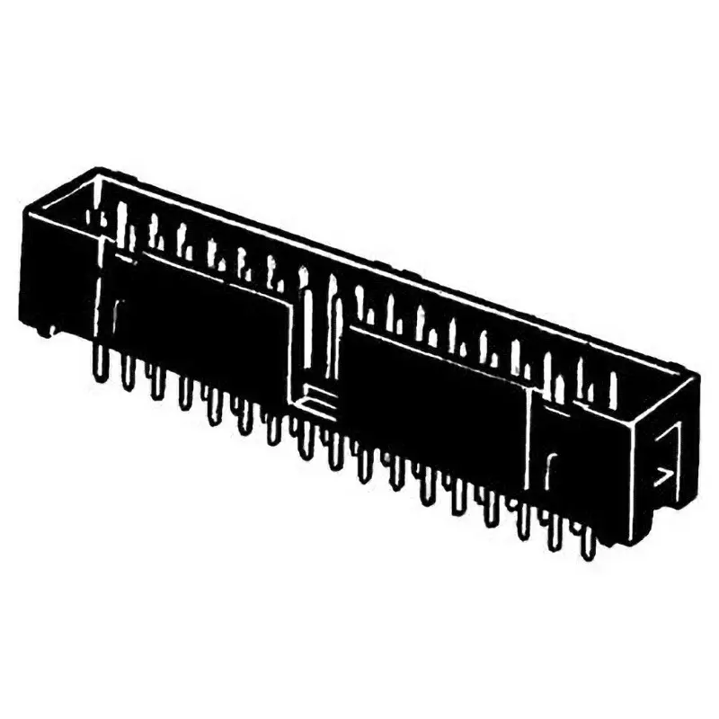 Omron Flat Cable Connector Box Type Plug DIP straight terminal, XG4  Series (No. of Pole: 10 - 64)