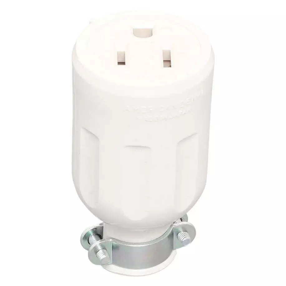 AMERICAN DENKI Cord Connector Body 125 V Rated Voltage, 7114GR-IV